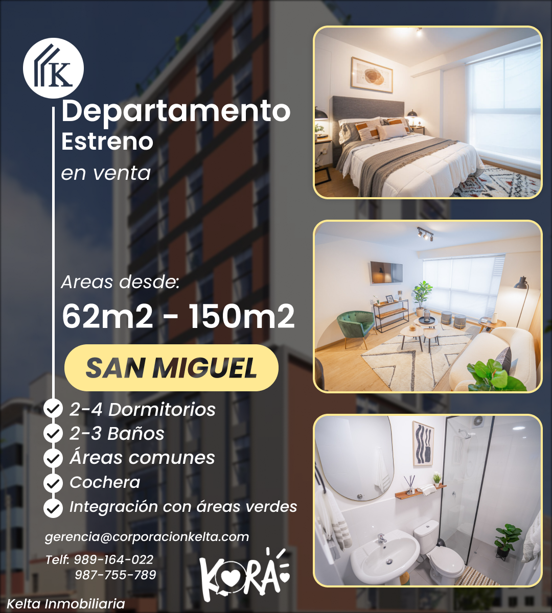Propiedad departamento - Kelta Inmobiliaria