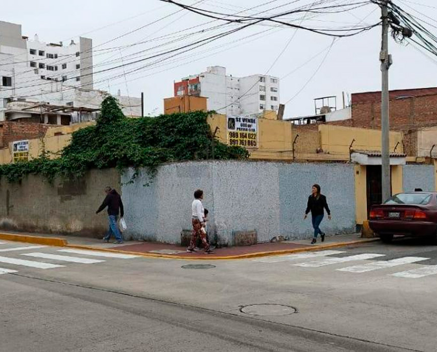 Terreno en San Miguel, Calle Independencia 325